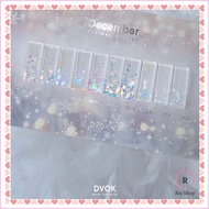 Dvok x December 10 Color Glitter Ice Nail