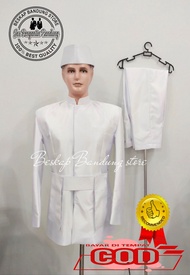Beskap Pengantin Sunda satu set ( celana beskap peci sabuk+boro² )