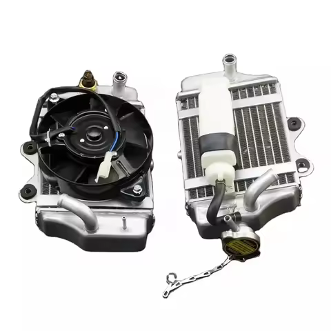 Zongshen Motorcycle Water cooling engine radiator Accessories for Xmotos Apollo 150cc 200cc 250cc