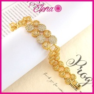 Elena Emas Korea Emas Sadur Gelang Tangan Dewasa/Budak (EB436)(EB774)(EB775)(EB776)(EB777)(EB778)(EB