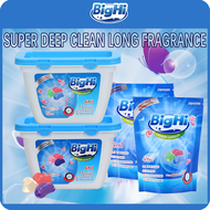 4 IN 1 Bighi Laundry Beads Detergent Liquid Capsule Ball Washing Machine Powder Laundry Soap Perfume Laundry Ball Softener Detergent Long Last Fragrance