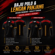 Baju Microfiber KKM Sublimation | Baju Polo & Lengan Panjang |Tshirt Microfiber Sublimation