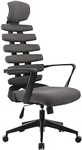 Swivel chair Office Chair, Ergonomics Mesh Seat Lifting Rotation Computer Chair High Back Happy Gaming Chair for Office Student Dormitory (color : Black) Decoration