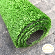 [SOLD BY SHEET] Fiber artificial grass carpet 1cm high, size 1m x 1.5m.