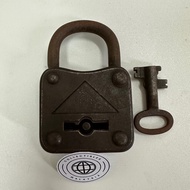 1950s ABUS Germany Antique Padlock (Working) / Padlock Kunci ABUS Antik (Berfungsi)