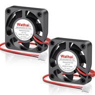 Wathai 40mm x 10mm DC Small 12V Cooling Fan Dual Ball Brushless 12 Volt Fans Replacement Fans for DI