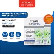 NutriLife Nutribiotics 30 vegecaps (Bundle of 2) Probiotic Oral Supplement