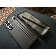 For Samsung Galaxy Z Fold7 / Shockproof Phone Case +Tempered Glass + Stylus