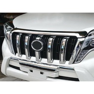 Front Bumper Grille Strips Bumper Protector Trims for Land Cruiser 150 Prado LC150 FJ150 2014-2017 C