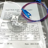 Splitter ratio 5:95 sc upc three window G657A1 high quality