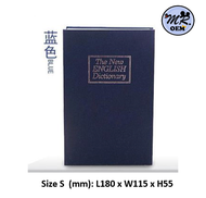 MR OEM Dictionary Diversion Secret Hidden Book Safe/ security box/ safety box/ Metal Box with Key Lo