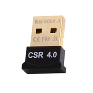 USB 4.0 藍芽發收器 藍牙適配4.0免驅動aptx外置usb2.0 發射接收器-SUPPORT WIN 10 /8/7 BLACK COLOR (MAC NOT SUPPORT) 