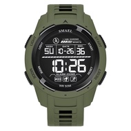 SMAEL Watch 8105 Camo Strap Men Sports Multifunctional Watches Waterproof Shock Digital Display LED