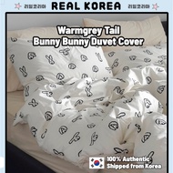 [Warmgrey Tail] Bunny Bunny Duvet Cover / SS, Q, K