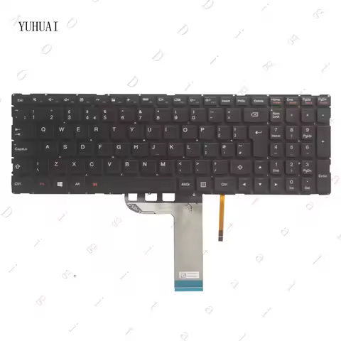 LL New for Lenovo IdeaPad Yoga 500-15IBD 500-15IHW 500-15ISK UK Backlit Keyboard