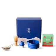 Forest Cloud Premium Matcha Starter Kit – 10 Sachets, Traditional Bowl, Chasen, Scoop & Sieve | Set 