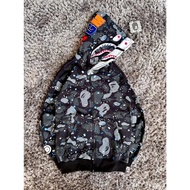 BAPE DOUBLE GLOW ZIPPER HOODIE