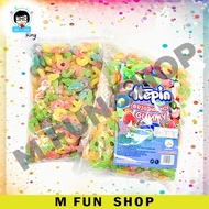 *Design Baru* 1Kg Hepin Gummy Candy Campuran Perisa Buah Animasi & Rekaan Makanan