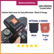 Hotshoe Cover - Flash Speedlite Port Cover compatible for sony Alpha A6000 A6300 A6400 A6500 A7II A7