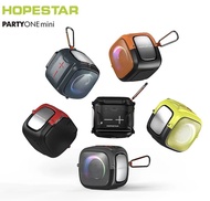 HOPESTAR Partyone Mini ที่มีประสิทธิภาพกลางแจ้งแบบพกพาลำโพงบลูทูธกันน้ำซับวูฟเฟอร์เบสหนักวิทยุ FM TF Led Light