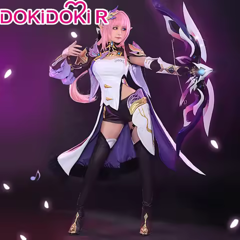 Elysia Cosplay Honkai Impact 3rd Cosplay Costume Suit DokiDoki-R Women Cosplay Costume Elysia Unifor