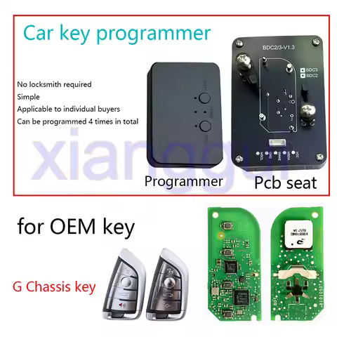 N5F-ID21A 434MHZ 49 Chip Car Key Programmer Designed for BMW 3 5 6 7 G Series G01 G02 G08 G30 G31 G3