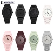 YOUNGSTAR Fashionable Waterproof Quartz Watch Arabic Numeral Watch Modern Couple Watch Men's Watches