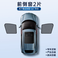 ผ้ากันแสงสำหรับรถยนต์ Nissan Serena C26 C27 C28 แบรนด์ TYPER รุ่น Serana Right Drive แผ่นกันแสงหน้าร