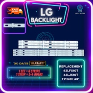 LG 43" LED TV BACKLIGHT 43LF510T / 43LJ510T (LAMPU TV) LG 43 INCH LED TV BACKLIGHT 43LF510 43LJ510