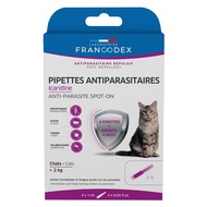 FRANCODEX 法典 貓用護盾全效防蚊驅蟲滴劑 2kg以上  1盒  4ml