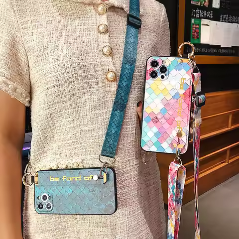 Neck Lanyard Wrist Strap Case For Oppo Realme 9 pro plus A12 a15 a16 A53 2020 A5 A9 8 A31 A52 A72 A9