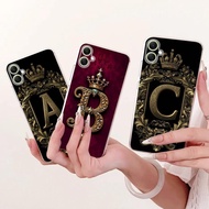 For Samsung Galaxy A04 A04e Case Cute Crown Letters Cover Soft Silicone Phone Case For Samsung A04 A