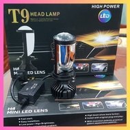 T90 Plus pha led bi cầu mini chân H4 lắp ô tô xe máy.