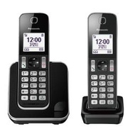 Panasonic 中文顯示雙子機數位式無線電話 KX-TGD312 公司貨 2年保固 免持聽筒 內線對講-【便利網】