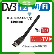 [150mbps] DVB T2 Wifi Adapter Wifi Dongle Wifi Receiver for TV Box PC Laptop/接收器 KS