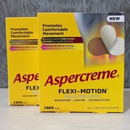 Aspercreme Flexi-Motion Drug Free Patch, 3 count-EXPIRY AUG 2023