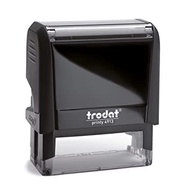 Trodat 4913 Self Ink Rubber Stamp (cover black dan black ink only)
