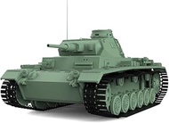 Army Tank Unpainted 1/35 Military Model Kit Pz.Kpfw.III Ausf.F