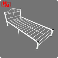 【🔥Clearance】HM Home 210cm Single Bed Frame/Metal Bed/Bedroom Furniture/Bed Base/Katil Single Besi Li