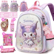 beg sekolah perempuan beg sekolah roda beg sekolah budak perempuan Kuromi Kindergarten Schoolbag Gir