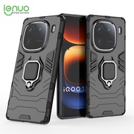 Lenuo for vivo iQOO 12 Pro / iQOO 12 Case - Silicone TPU and Hard PC Dual Layer Heavy Duty Shockproo
