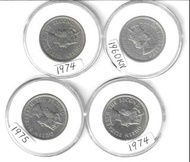 伊莉莎白二世硬幣 (1960, 1974, 1975)一元硬幣