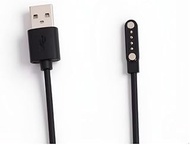 Black Smart Watch Charger Magnetic 4 Pin for Bluetooth Smart Watches GT88 G3 GT68 KW08 KW18 Y3 KW88 