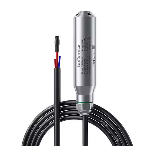 Oil Fuel Diesel Water Tank Liquids Transducer Meter 1M 2M 3M 4M 5M Submersible Liquid Level Transmit
