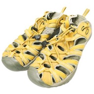 KEEN 好自在 1008451，25厘米，黃色，防水，運動/戶外涼鞋，二手。