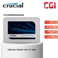 Crucial MX500 1TB 2.5" SSD (CT1000MX500SSD1)