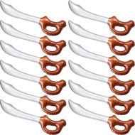 Boao 12 Pcs 27.5 inch Inflatable Swords Inflatable Pirates Swords Pirate Party Favors for Halloween 