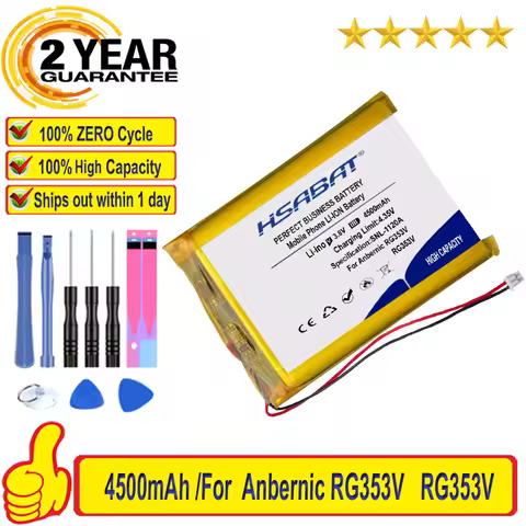 Top Brand 100% New 4500mAh Battery for Anbernic RG353V RG 353V Game console Batteries