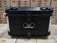 Duhan Alloy Top Box 55 Liters with Backrest