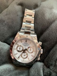 Rolex Daytona 116520 white dial 白面藍光勞力士